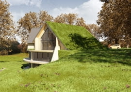 Dom w Górze - projekt Pracowni Projektowej ArchPro