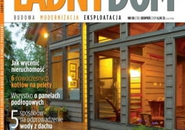 Okładka Ładnego Domu - numer sierpniowy