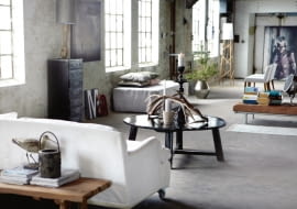 Wnętrze w stylu loftowym