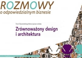 Debata "Zrównoważony design i architektura"