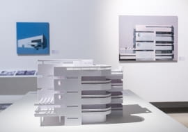 Przestrzeń wystawy "Gdynia - Tel Awiw"