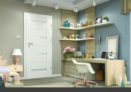 Fiori W02 biały 258 regulowana DIN