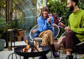 Jesienny klimat w ogrodzie