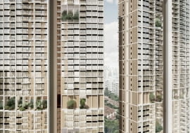 Avenue South Residences w Singapurze - najwyższe na świecie budynki z prefabrykatów. Proj. ADDP