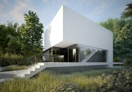 projekty domów, dom nowoczesny, dom jednorodzinny