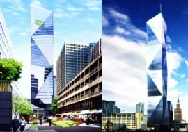 Podobne? Wieżowce w Warszawie i w Paryżu