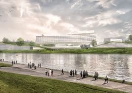 Projekt adaptacji budynku hotelu Forum wraz z koncepcją zagospodarowania terenu