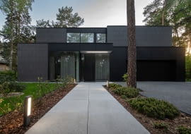 Dom na Orzechowej w Józefowie. Proj. PAWEL LIS ARCHITEKCI