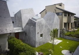 Torafu, Japonia, beton, dom jednorodzinny