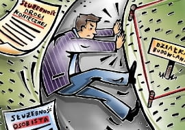 Jeśli nawet droga dojazdowa do naszej nieruchomości jest za wąska, nie przekreśla to w żadnym razie możliwości wybudowania na niej domu