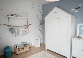 Pokój dziecięcy z meblami marki Pinio