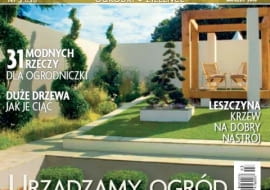 Okładka miesięcznika Ogrody marzec 2010