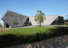 Muzeum Lotnictwa Polskiego w Krakowie proj. Pysall-Ruge Architekten