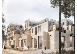 'Connectiv housing' - projekt dyplomowy bloku mieszkalnego.