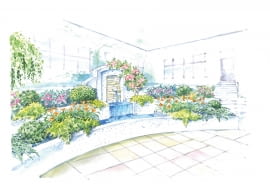 Roślinny amfiteatr.