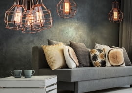 Lampy w stylu industrialnym – do jakich wnętrz się nadają?
