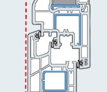 Półzlicowany. Rozwiązanie pośrednie, łączące cechy dwóch poprzednich.