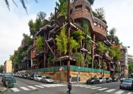 25Verde - Nietypowy blok we włoskim Turynie