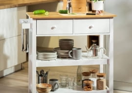 Wózek kuchenny na kółkach Prato