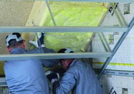 Wełną mineralną ociepla się cały dom