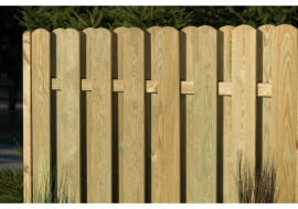 Ogrodzenia drewniane w OBI