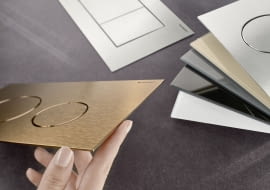 Nowy przycisk Sigma40 charakteryzuje się smukłym formatem i wysokiej jakości materiałami