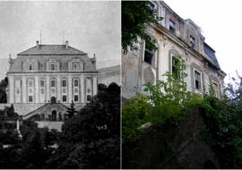 Opuszczony pałac w Piszkowicach