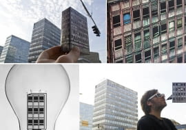 Biurowce Alfa to jeden z najbardziej charakterystycznych kompleksów modernistycznej architektury w centrum Poznania. Grafiki: David Navarro, Zupagrafika.