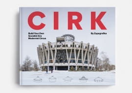 Okładka książki "Cirk". Wyd. Zupagrafika