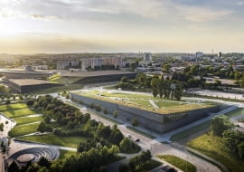 Parking w Strefie Kultury w Katowicach. Konkurs zwyciężyła koncepcja  pracowni ARPA Jerzy Gurawski oraz SKI Studio Błażej Szurkowski.