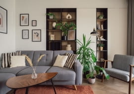 Aranżacja 65-metrowego mieszkania w Poznaniu z elementami stylu vintage