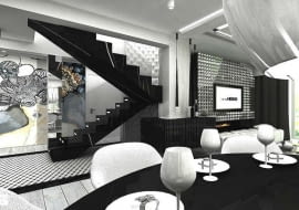 Czerń i biel - czyli klasyka w Twoim mieszkaniu