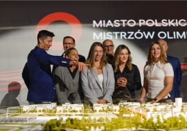 Miasto Polskich Mistrzów Olimpijskich - prezentacja inwestycji