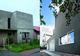 Rozbiórka budynku - wydawałoby się oczywista - nie była konieczna. Pod wieloma względami korzystniejsza okazała się przebudowa połączona z daleko idącym remontem