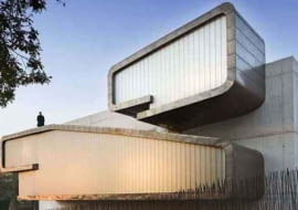 muzeum, architektura, konkurs, fasada, hiszpania, miedź, dom jednorodzinny