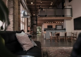 antresola nad kuchnią