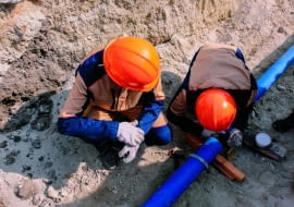 Bez doprowadzenia wody nie mamy szans na prowadzenie budowy