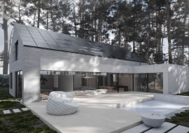 Projekt domu jednorodzinnego pod Łodzią