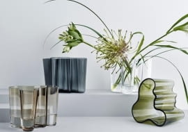 iittala Wazon ze szkła dmuchanego Alvar Aalto