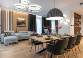 Apartament w Warszawie o powierzchni 160 m kw.