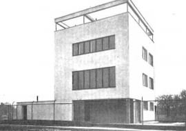 Jedna z modernistycznych willi prezentowana na profilu Warszawski Modernizm 1905 - 1939