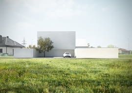 Biały dom od PL.architekci