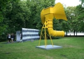 Alicja w Saskim - tak wygląda od strony zachodniej Ogrodu.