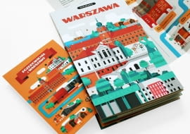 NIEMAPA Warszawa - miejski przewodnik ilustrowany dla dzieci i dorosłych