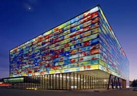 holandia, nietypowe, biurowiec, muzeum, budynek