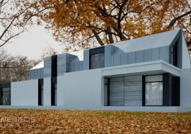 projekty domów, dom jednorodzinny, nowoczesny dom