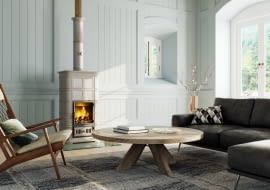 Mieszkanie z piecem kaflowym w starej kamienicy