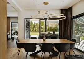 Wnętrza domu w Katowicach - realizacja pracowni AVO Architekci