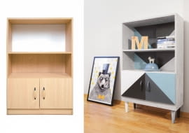 Renowacja starej szafki