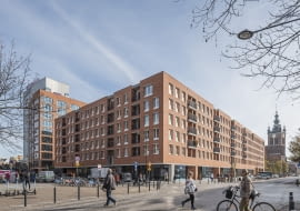 Kompleks Rajska 8 w Gdańsku. Proj. JEMS Architekci